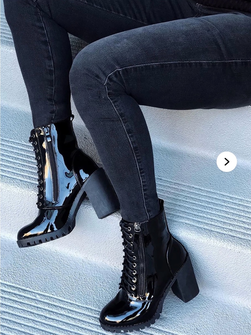 Fashion Nova Women’s Black - Wait A Little Bit Longer Booties